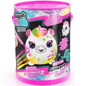 Airbrush Pelucia NA Lata Neon Unicornio FUN F0167-0