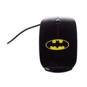 Mouse Plástico Batman DC Preto