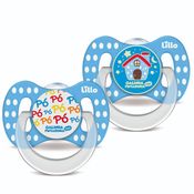 Kit 2 Chupetas Funny - Galinha Pintadinha - Azul - Lillo