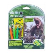 Livro Cor e Diversão - Dinossauros Incríveis