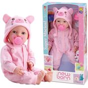 Boneca Diver New Born - Brincando de Pijama - Menina - Divertoys