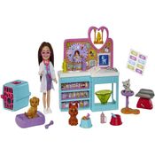 Barbie - Boneca Chelsea Profissões - Clinica Veterinária Hgt12