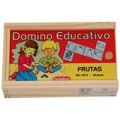 Jogo de Dominó de Frutas - Carimbrás