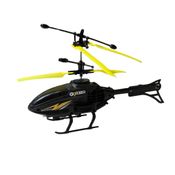 Helicóptero Voador Toyng c/Sensor de mão Preto/Amarelo