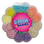 Kit Miçangas Toyng Pulseiras Glamour beads Estojo Flor