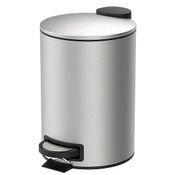 Lixeira Pedal e Balde 20L Aço Inox Escovado Spin Brinox