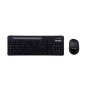 Kit Teclado e Mouse Sem Fio Slot Multimídia Conexão Usb 1000dpi Slot P/ tablet 10" Preto - TC280OUT [Reembalado] TC280OUT