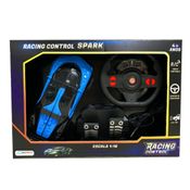 Carrinho de Controle Remoto - Racing Control Raptor - 1:16 - Multikids - Azul e Preto