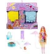 Boneca Barbie Color Revelação com 7 Surpresas, Mudança de Cor e Acessórios, Série Palmeiras