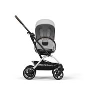 Carrinho de Bebê com Assento Giratório 360º e Compatível com Assentos de Carro, CYBEX Eezy S Twist +2 V2, Cinza