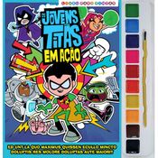 Jovens Titans Livro para Pintar com Aquarela