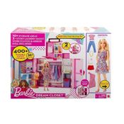 Armário Closet Dos Sonhos Barbie Com Boneca - Mattel HGX57