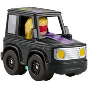 Preto Carro Wheelies Little People - Mattel GMJ18-GMJ24