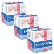 Kit Trocador Descartável Absorvente 3 Pacotes 30 Unidades