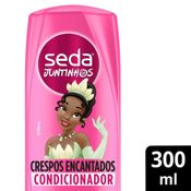 Condicionador Seda Infantil Tiana Juntinhos Crespos Encantados 300ml