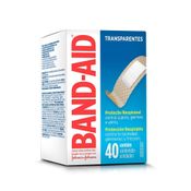 Curativos Band-Aid Transparentes 40 Unidades