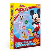 Quebra-Cabeça Alfabeto do Mickey 26 Peças - 8019