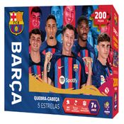 Quebra-Cabeça - Barça - 200 Peças - 5 estrelas - Mimo