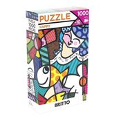 Quebra-Cabeça - 1000 Peças - Romero Britto - Happy - Grow