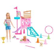 Barbie Stacie ao Resgate Treinadora Cachorrinhos - Mattel