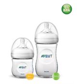 Kit Mamadeiras Petala 125/260ML SCD838/26 Philips AVENT 2 Unidades