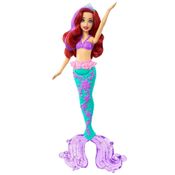 Disney Princesa Ariel Cabelo Toque de Cor - Mattel