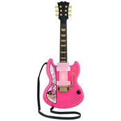 Guitarra Infantil da Barbie com Música Embutida para Crianças de 3 Anos ou Mais, Rosa