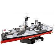 Kit de Construção Navio HMS Belfast da Segunda Guerra Mundial com 1517 Peças, COBI, Preto