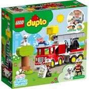 Lego Duplo Caminhao Dos Bombeiros 10969 21pcs - Lego