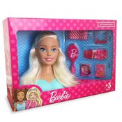 Busto da Barbie Hair Styling com Acessórios - Pupee