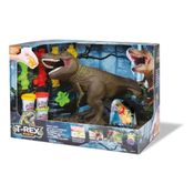 Dinossauro T-Rex Ataca com Massinhas de Modelar - Divertoys