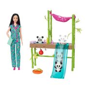 Barbie Cuidados e Resgate de Pandas - Mattel