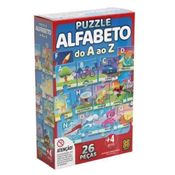 Quebra-Cabeça Alfabeto 26 Peças - Grow