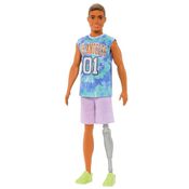 Barbie Fashion Dolls Boneco Ken Perna Mecânica - Mattel