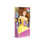 Quebra Cabeça Metalizado - 200 peças - Disney - Princesas - Bela - Toyster