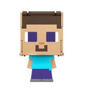 Minecraft Flippin Steve e Steve Armadura de Ferro - Mattel