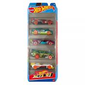 Hot Wheels Pacote 5 Carros Action - Mattel