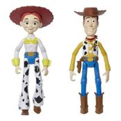 Kit Disney 2 Bonecos Toy Story Woody E Jessie 13 Articulaçõe