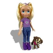 Boneca Polly Pocket Cuidando Pet Com Acessórios De 40cm