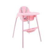 Cadeirinha de Alimentação Macaron Rosa Voyage