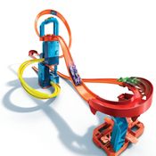 Pista De Percurso e Veículo - Hot Wheels - Track Builder Unlimited - Kit Super Impulso - Mattel