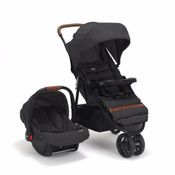 Carrinho com Bebê Conforto Travel System Breeze Duo Infanti Preto