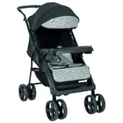 Carrinho de Bebê Joy II Tutti Baby Preto e Cinza