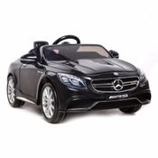 Carrinho Elétrico E-car Mercedes-Benz 12V com Controle Remoto Infanti - Preto