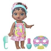 Boneca Baby Alive Glam Spa Negra - Hasbro F3566