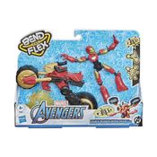 Boneco Bend e Flex Avengers Homem de Ferro - Hasbro F0244