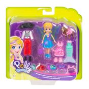 Boneca Polly Pocket Kit Cachorro Fantasias GDM15 - Barao e Fun