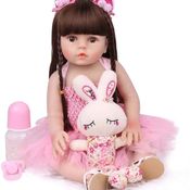 Boneca Bebe Reborn Laura Baby Gabriela Multicor