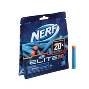 Refil Com 20 Dardos Elite 2.0 Azul e Laranja - Hasbro