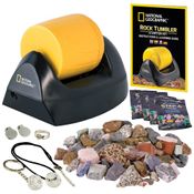 Kit Completo de Geologia com Polidor de Pedras e Cristais para Crianças, National Geographic